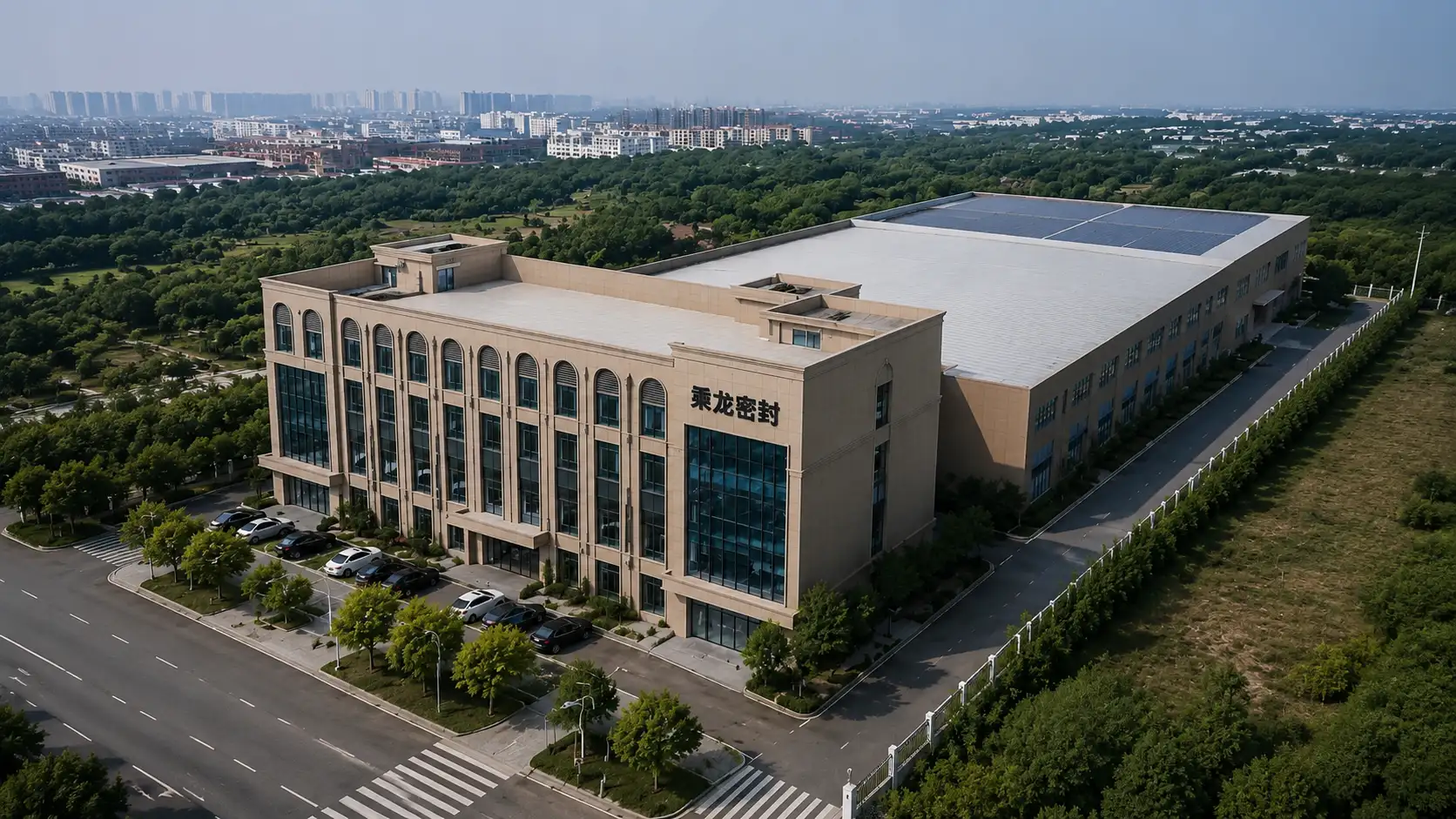 乘龙密封公司鸟瞰图